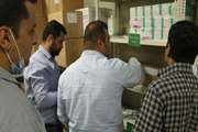 برگزاری عملیات انبارگردانی داروخانه بیمارستان فارابی با حضور نمایندگان داروخانه‌های ۱۳ آبان و بیمارستان فارابی