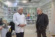 بازدید رئیس سازمان غذا و دارو از داروخانه شبانه روزی ۱۳ آبان 