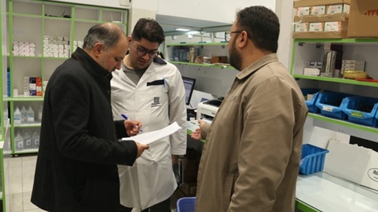 بازدید و بازرسی داروخانه فوق تخصصی 13 آبان توسط  تیم بازرسی مجموعه داروخانه های دانشگاه علوم پزشکی تهران 