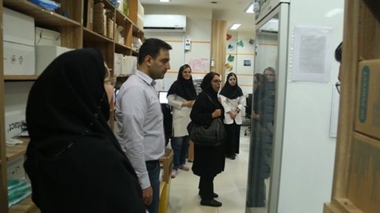 بازرسی داروخانه و انبار دارویی بیمارستان یاس 