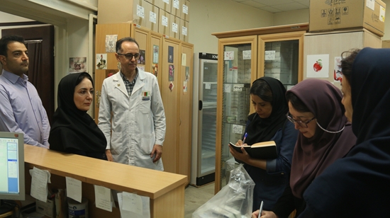 بازرسی از داروخانه بیمارستان فارابی 