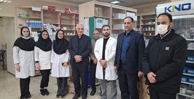 بازدید میدانی از داروخانه‌های بوعلی، بیمارستان آرش و بیمارستان فارابی 